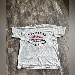 Vintage Alcatraz Swim Team T-shirt Mens XL
